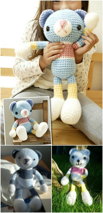 Cute crochet Teddy bear