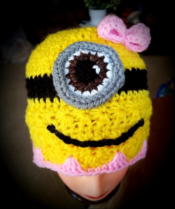 Minion Hat for AnnaLeah
