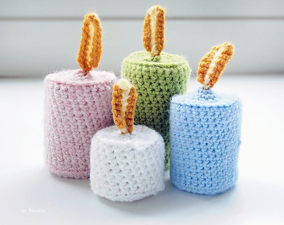 Create Beautiful Crocheted Candle Holders for a Cozy Touch in Your Home