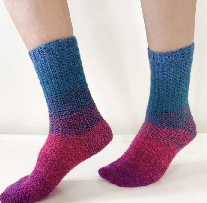 Step On Crochet Socks