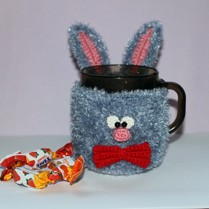 Create a Charming Rabbit Mug Cozy – Complete Crochet Guide