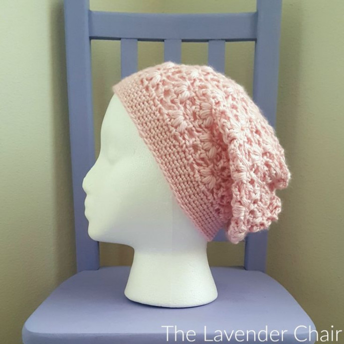 Stylish Crochet Weeping Willow Slouchy Beanie – Perfect for Chilly Days