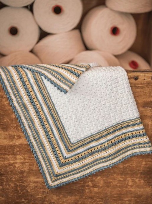 Crochet Ohlala Baby Blanket