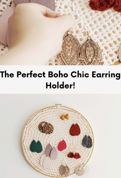 Boho Earring Holder