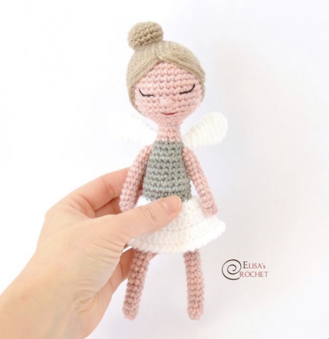 Create Your Own Sweet Fairy Amigurumi with This Free Crochet Pattern Create Your Own Sweet Fairy Amigurumi with This Free Crochet Pattern