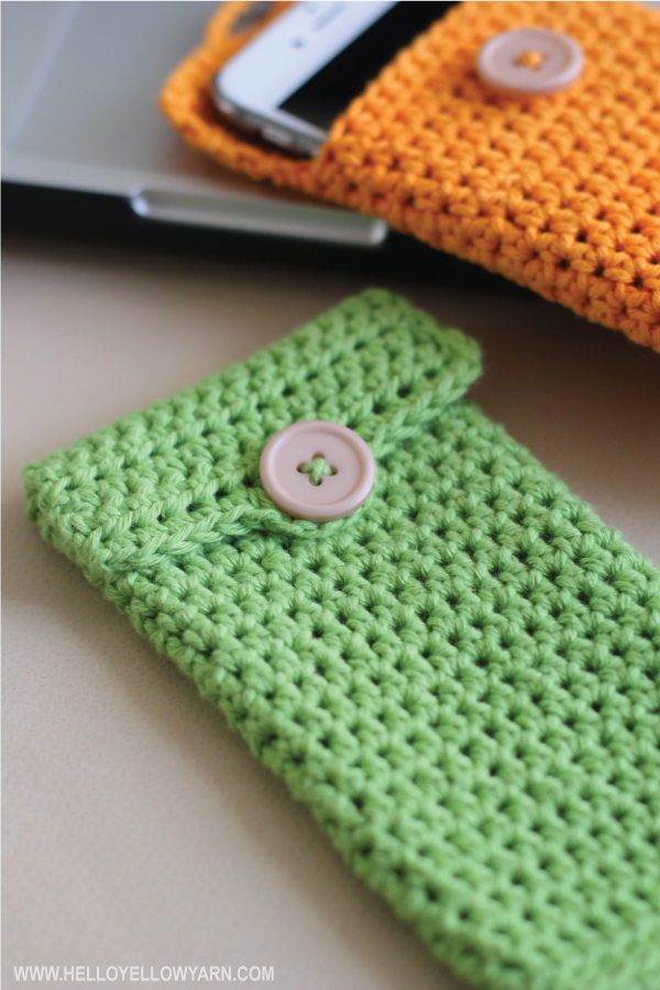 Create Your Own Minimalist iPhone Sleeve - A Step-By-Step Crochet Guide
