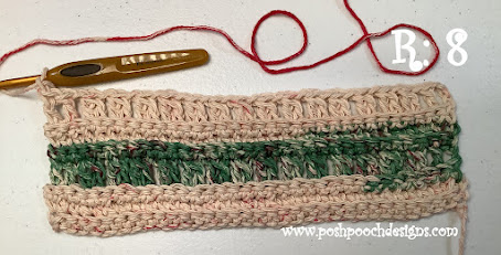 Crochet Holiday Gift Washcloth