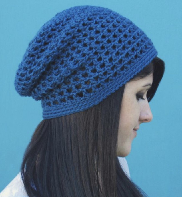 Crochet Sugar Cone Skully Hat