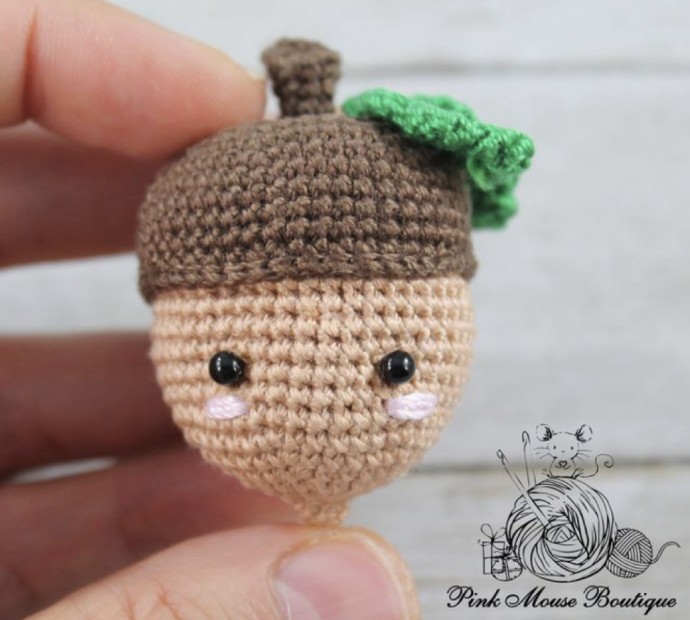 Crochet Sweet Little Acorn