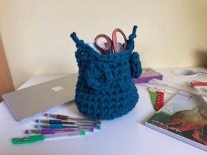 Create Your Own Adorable Crochet Basket Owl for Perfect Desk Organization Create Your Own Adorable Crochet Basket Owl for Perfect Desk Organization