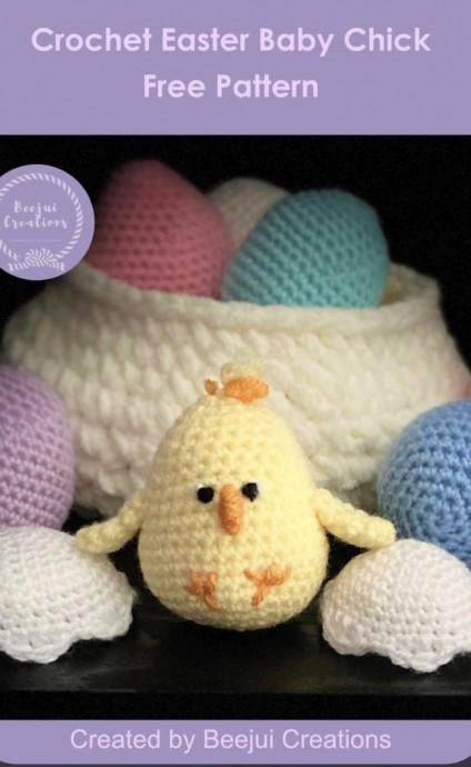 Free Crochet Pattern: Easter Baby Chick