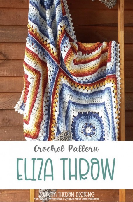 Create Your Own Beautiful Eliza Crochet Throw with This Free Pattern Create Your Own Beautiful Eliza Crochet Throw with This Free Pattern