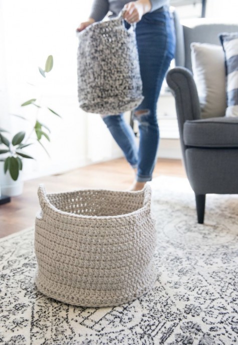How To Crochet A Basket