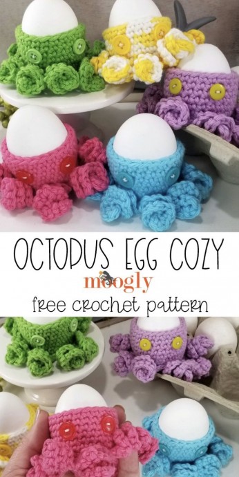 Create Your Own Playful Octopus Egg Cozy - A Fun Kitchen Project