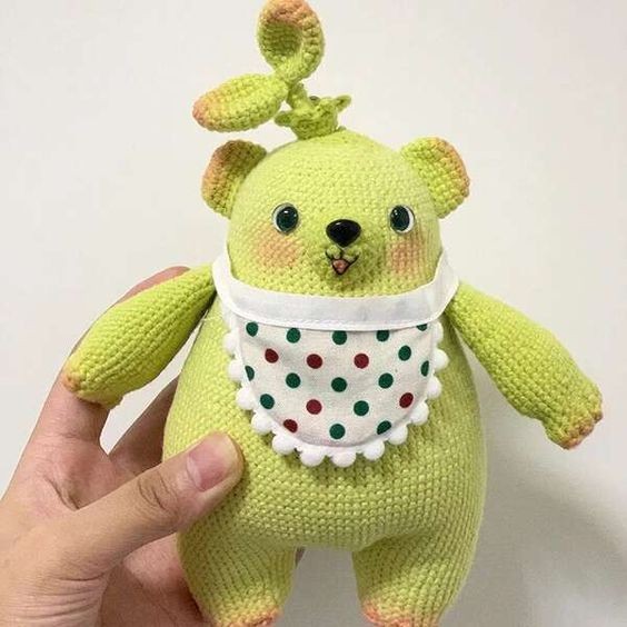 Crochet Budding Bear