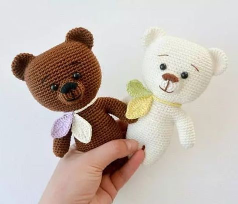 Crochet Amigurumi Mini Bears Crochet Amigurumi Mini Bears