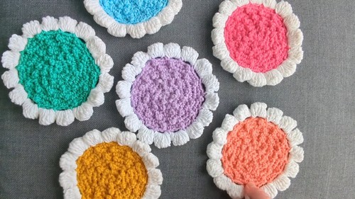 Crochet Stunning Daisy Coasters: A DIY Guide to Brighten Your Home Decor