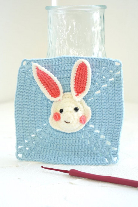 Create Your Own Adorable Crochet Bunny Granny Square with This Step-by-Step Guide Create Your Own Adorable Crochet Bunny Granny Square with This Step-by-Step Guide