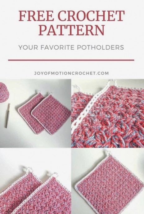 Simple Crochet Potholder