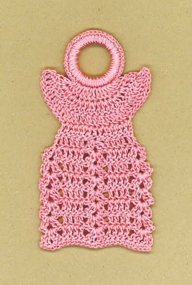 Crochet Angel Ornament