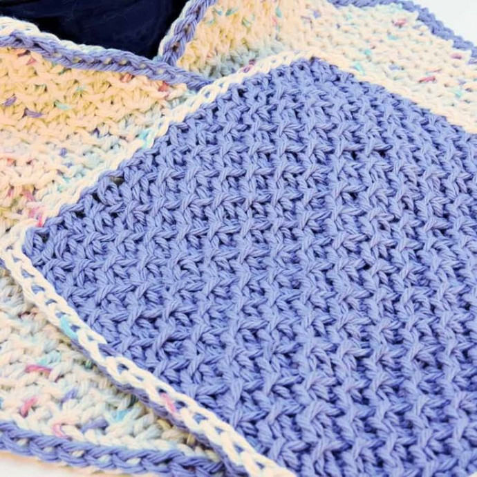 Crochet Tunisian Honeycomb Scrubs