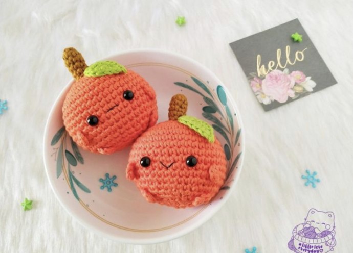 Free Amigurumi Orange Crochet Pattern
