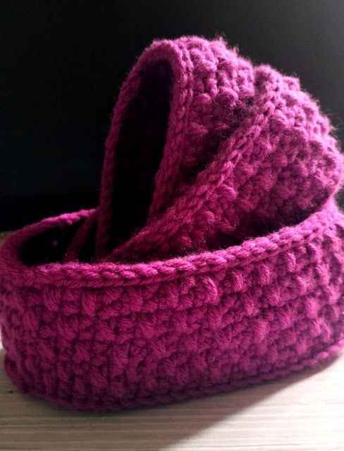 Create Beautiful Crochet Oval Nesting Baskets for Home Organization Create Beautiful Crochet Oval Nesting Baskets for Home Organization