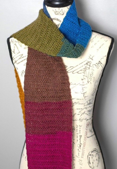 Double Crochet Scarf (Free Pattern)