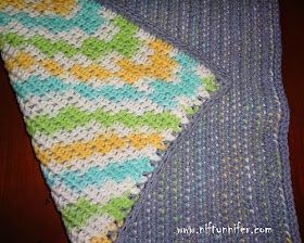 Crochet Reversible Dish Mat