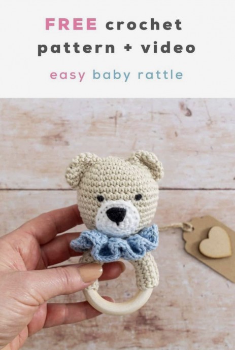 How to Crochet a Baby Rattle