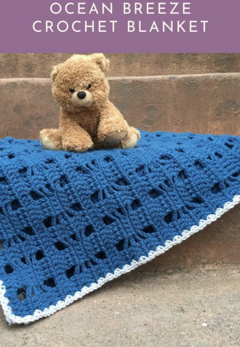 Free Crochet Pattern: Ocean Breeze Blanket