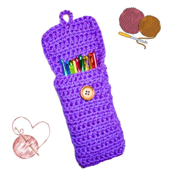 Create Your Own Stylish Crochet Hook Pouch: A Step-by-Step Guide