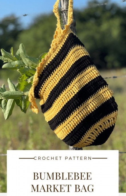 Discover the Buzzing Bumblebee Market Bag – Stylish and Practical Crochet Design for Your Shopping Needs Discover the Buzzing Bumblebee Market Bag – Stylish and Practical Crochet Design for Your Shopping Needs