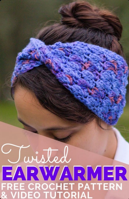 Stay Stylish and Warm with the Cozy Crochet Twisted Earwarmer for Winter Stay Stylish and Warm with the Cozy Crochet Twisted Earwarmer for Winter