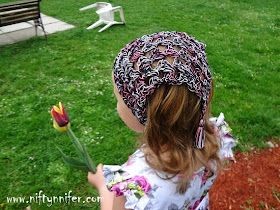 Transform Your Look with a Stylish Crochet Hair Kerchief - A Perfect Bohemian Accessory