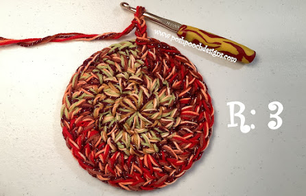 Crochet Scrap Happy Harvest Basket