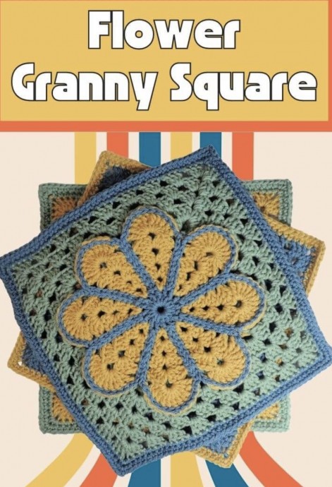 How To Make a Flower Granny Square