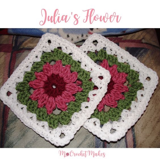 Discover the Creative Journey of Crochet Julia's Flower Square Pattern Discover the Creative Journey of Crochet Julia's Flower Square Pattern