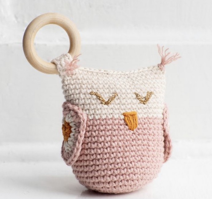 Beautiful Owl Rattle