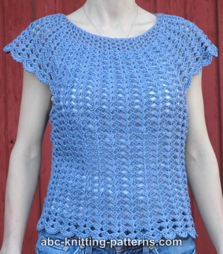 Elevate Your Style with the Crochet Scalloped Summer Top: A Guide to Crafting This Elegant Garment Elevate Your Style with the Crochet Scalloped Summer Top: A Guide to Crafting This Elegant Garment