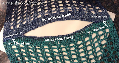 Create Your Own Crochet Ocean Waves Swim Suit Cover for Easy Bohemian Style