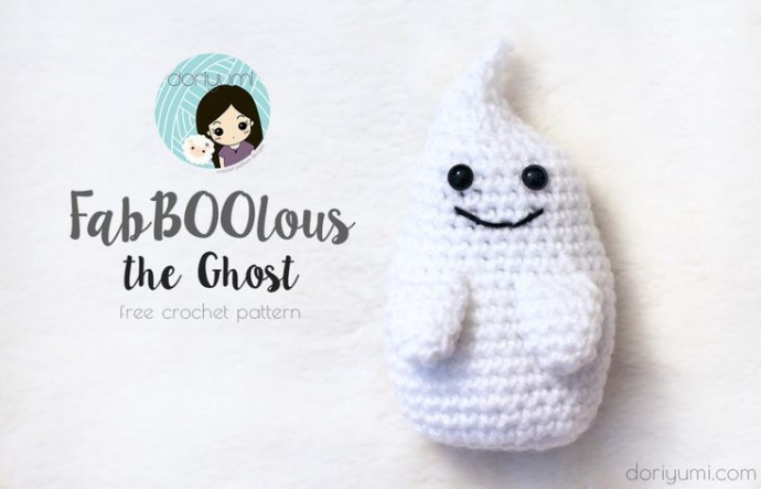 Create Your Own Crochet Faboolous the Ghost: A Whimsical Handmade Decoration for Halloween