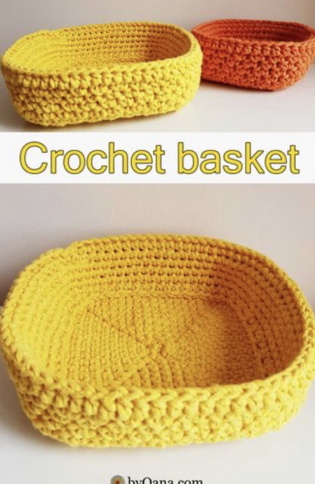 Create Stylish Crochet Baskets with This Easy Square Pattern for Home Decor Create Stylish Crochet Baskets with This Easy Square Pattern for Home Decor