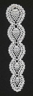Crochet Icicle Bookmark