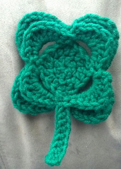 How to Crochet a Festive St. Patty's Day Shamrock for Celebration