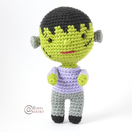 Crochet Frankenstein Jr Free Pattern
