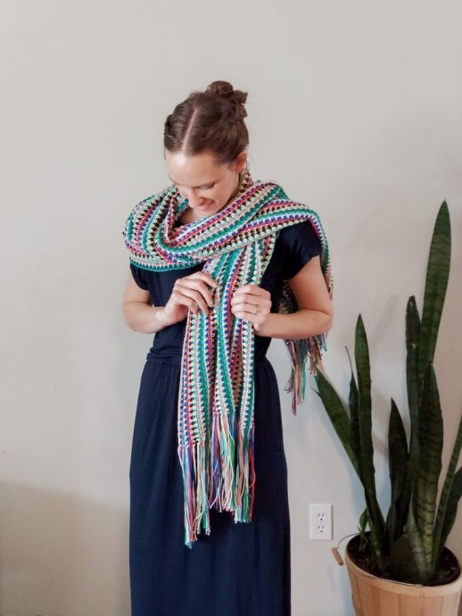 Amazing Crochet Stash Wrap