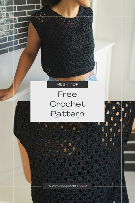 Create Your Own Stunning Crochet Mesh Top: A Step-by-Step Guide for Fashion Lovers