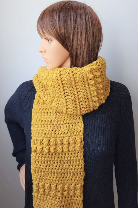 Crochet Honey Spiced Scarf Pattern: Step-by-Step Guide and Tutorial with Images Crochet Honey Spiced Scarf Pattern: Step-by-Step Guide and Tutorial with Images