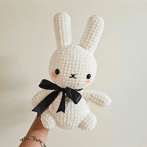 Craft Your Own Adorable Crochet Amigurumi Bunny Miffy Toy – Perfect for Cuddling and Display Craft Your Own Adorable Crochet Amigurumi Bunny Miffy Toy – Perfect for Cuddling and Display